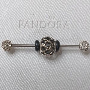 Pandora Vintage Stirling Silver Wanderlust Charm (2 Listed Separately).